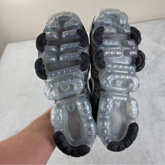 Nike Air Vapormax Flyknit 3 Oreo Black Gray Size 8.5 - Picture 4 of 15